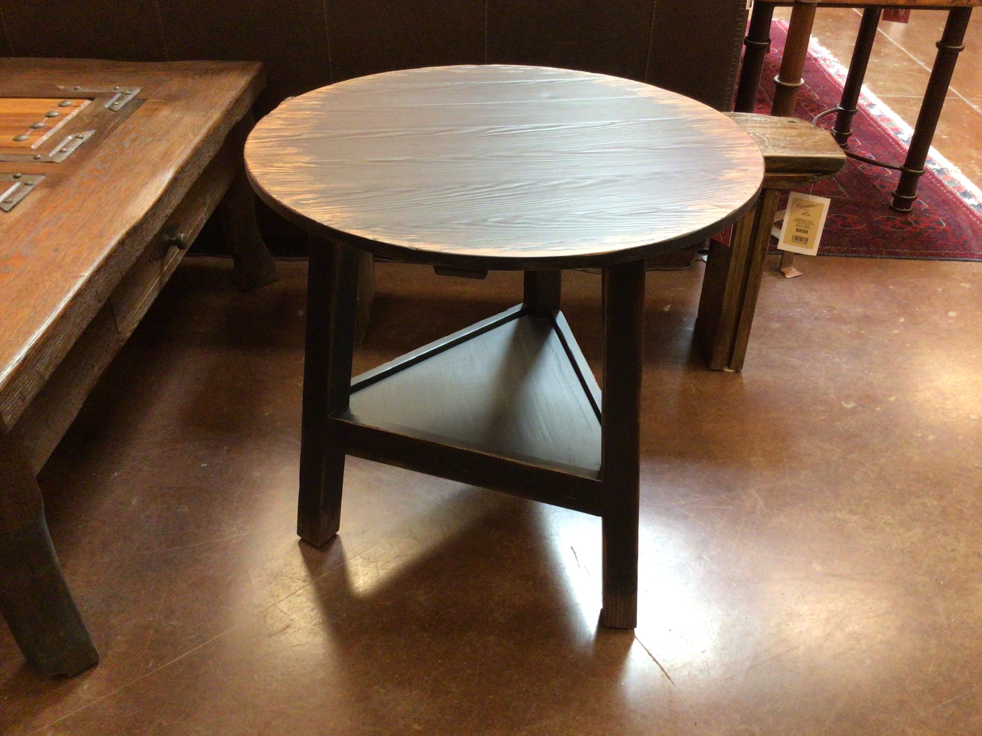 Table Kickapoo River Cricket - Distressed Black