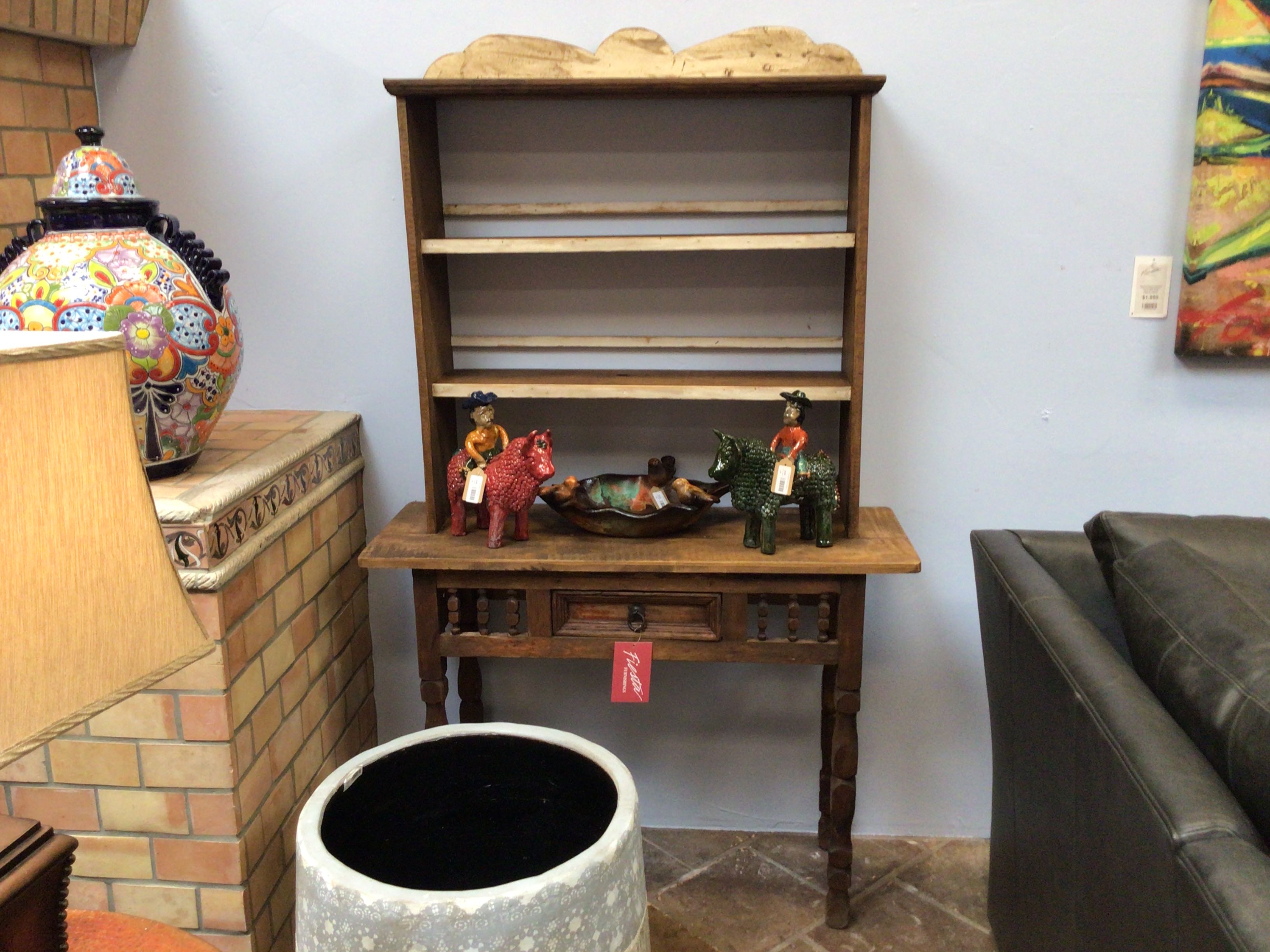 Trastero One Of A Kind Mesa Torno With Drawer One Of A Kind