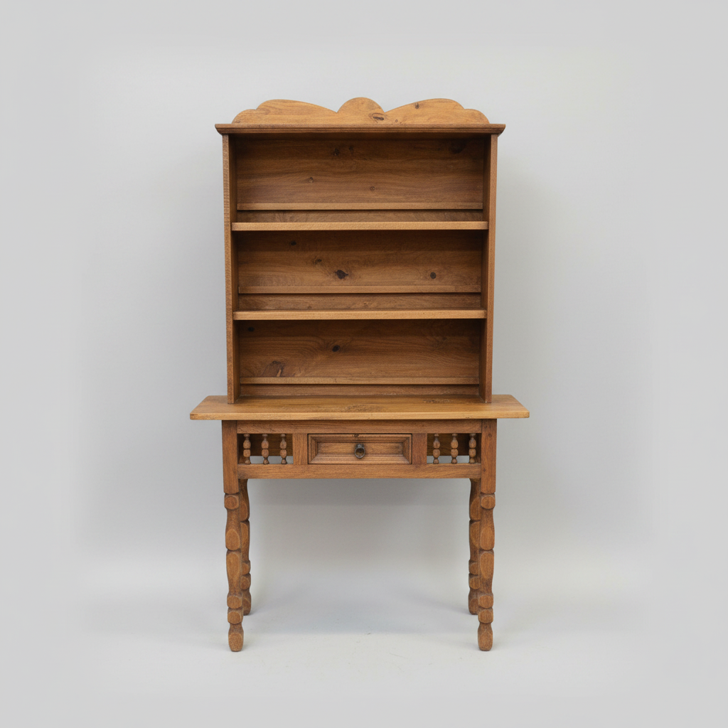 Trastero One Of A Kind Mesa Torno With Drawer One Of A Kind