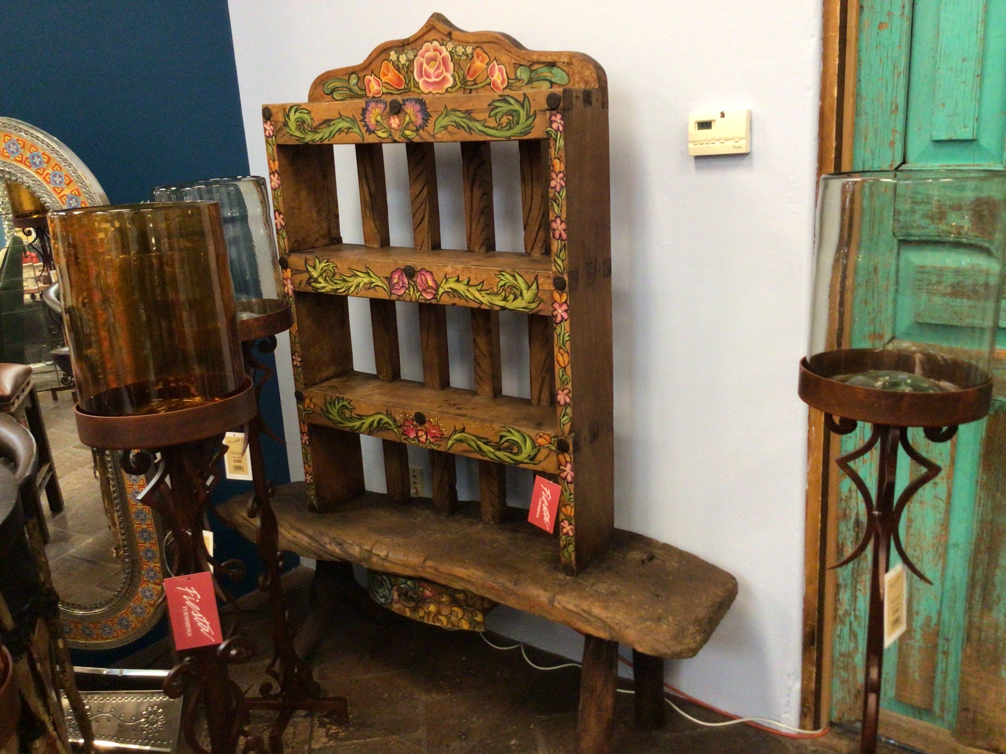 Trastero One Of A Kind Handpainted Mexico One Of A Kind