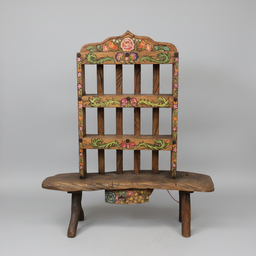 Trastero One Of A Kind Handpainted Mexico One Of A Kind