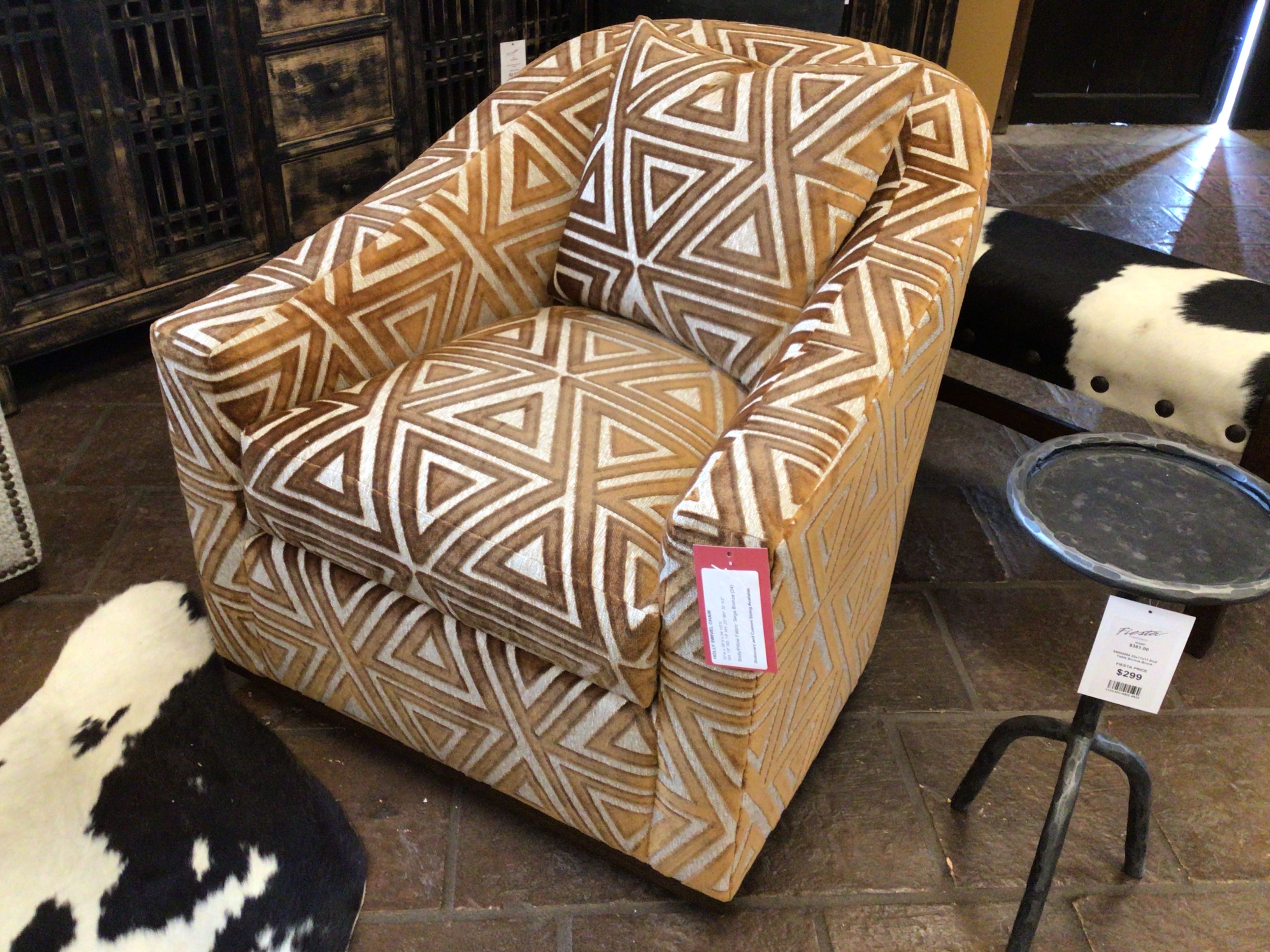 Swivel Chair Sega Bronze(24) 33w X 38"d X 34 1/2"h"