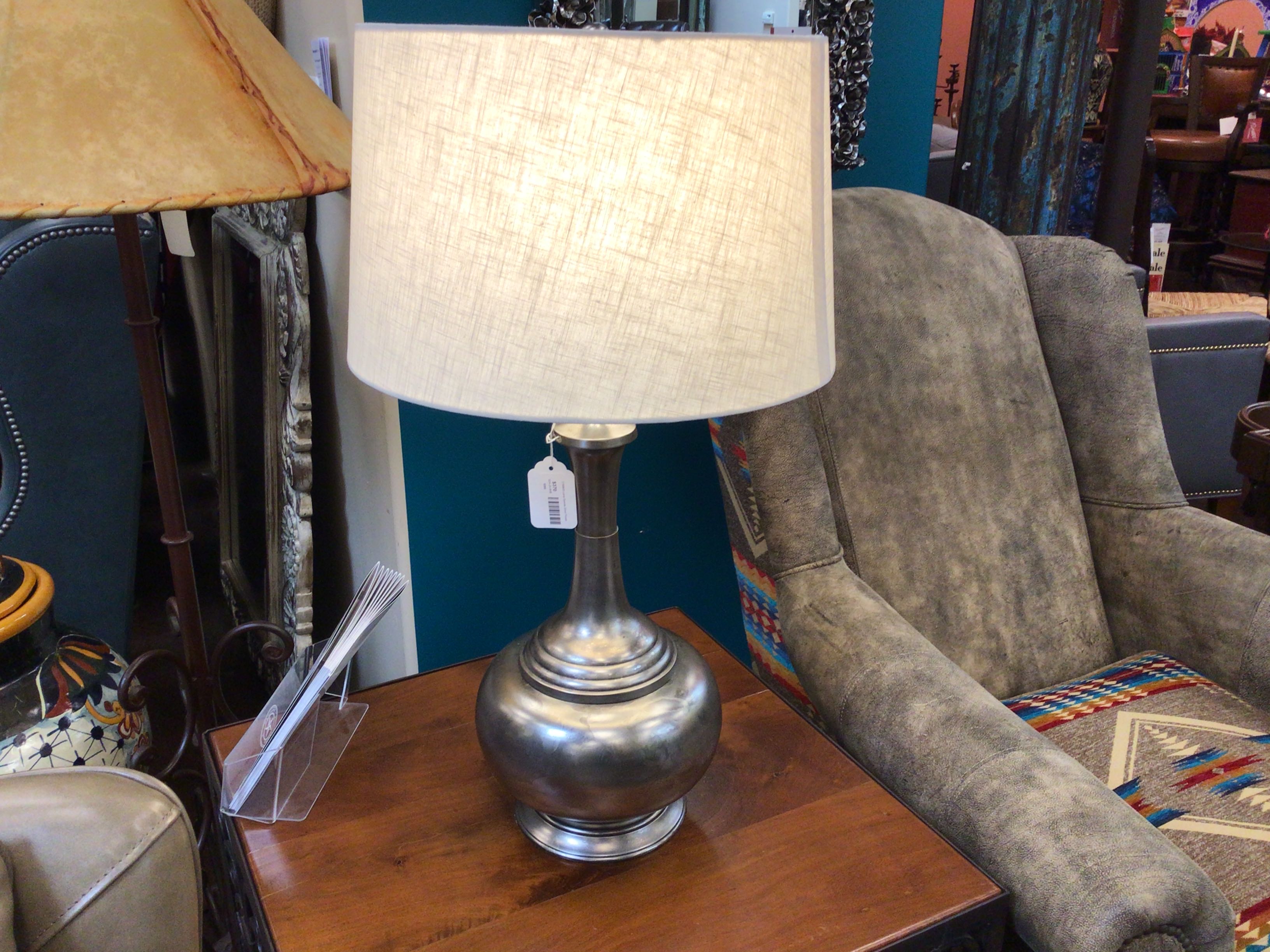 Lamp Gennie Silver Finish