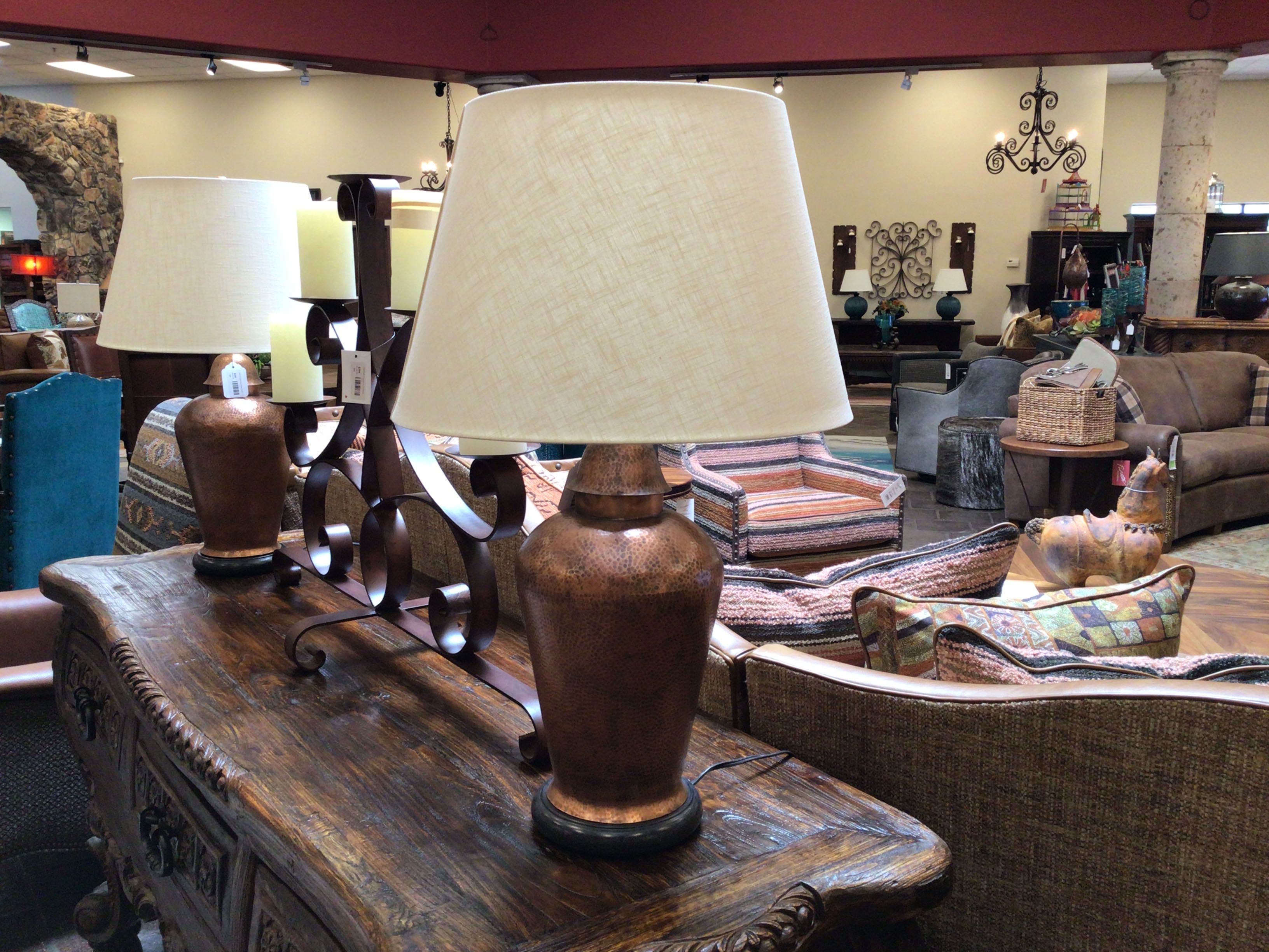 Lamp Gobi Copper Finish