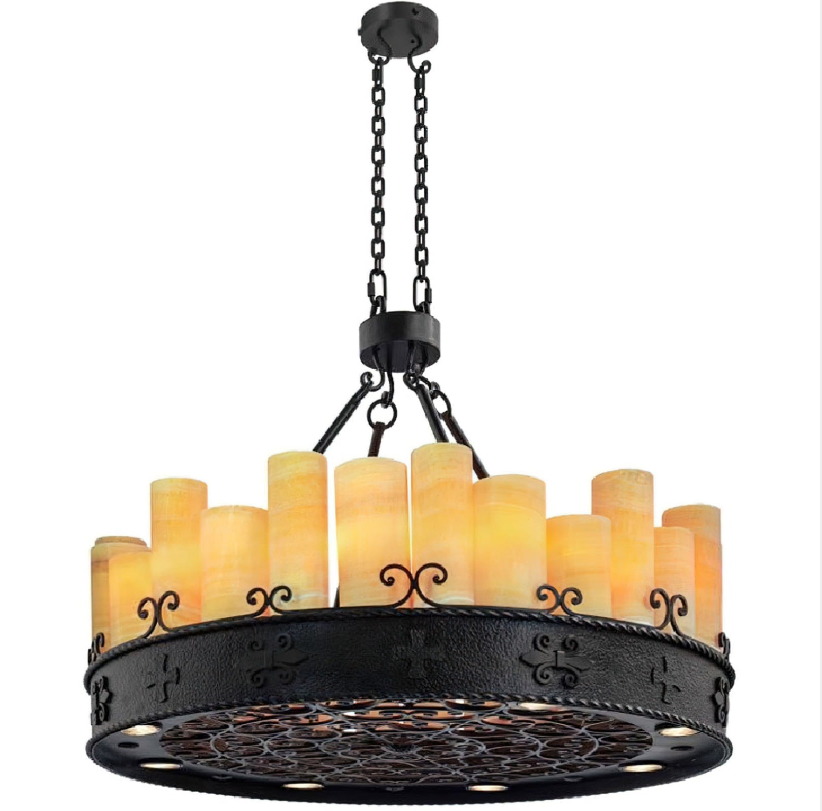 Chandelier Barcelona Set Of Candles 48Round"