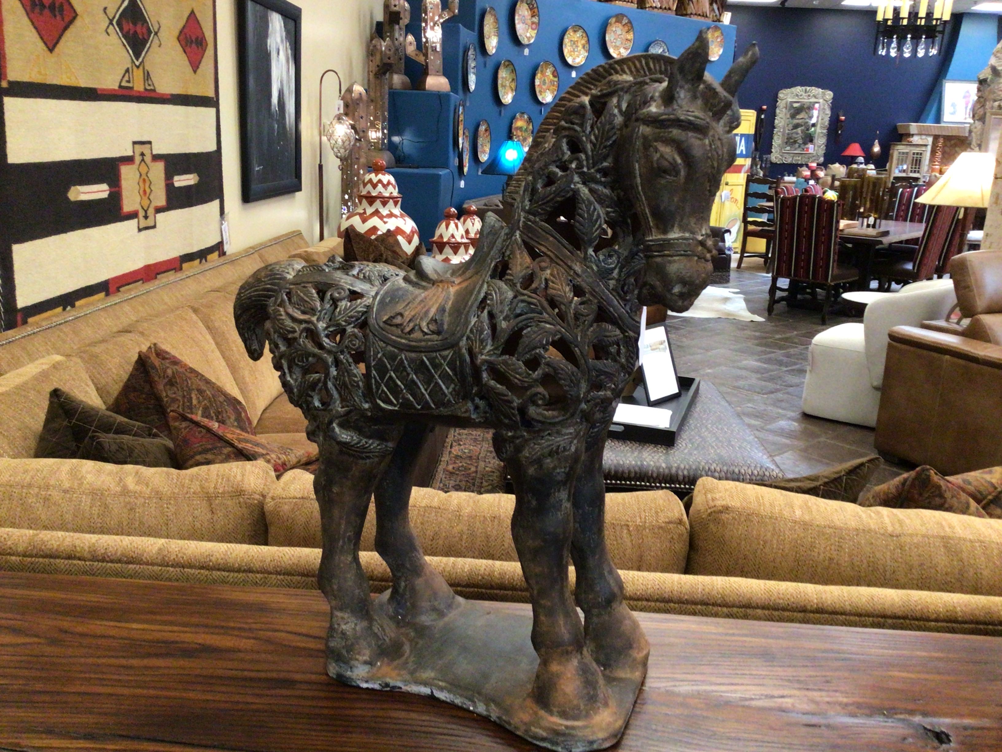Caballo Calado OxidoAntiguo Extra Large