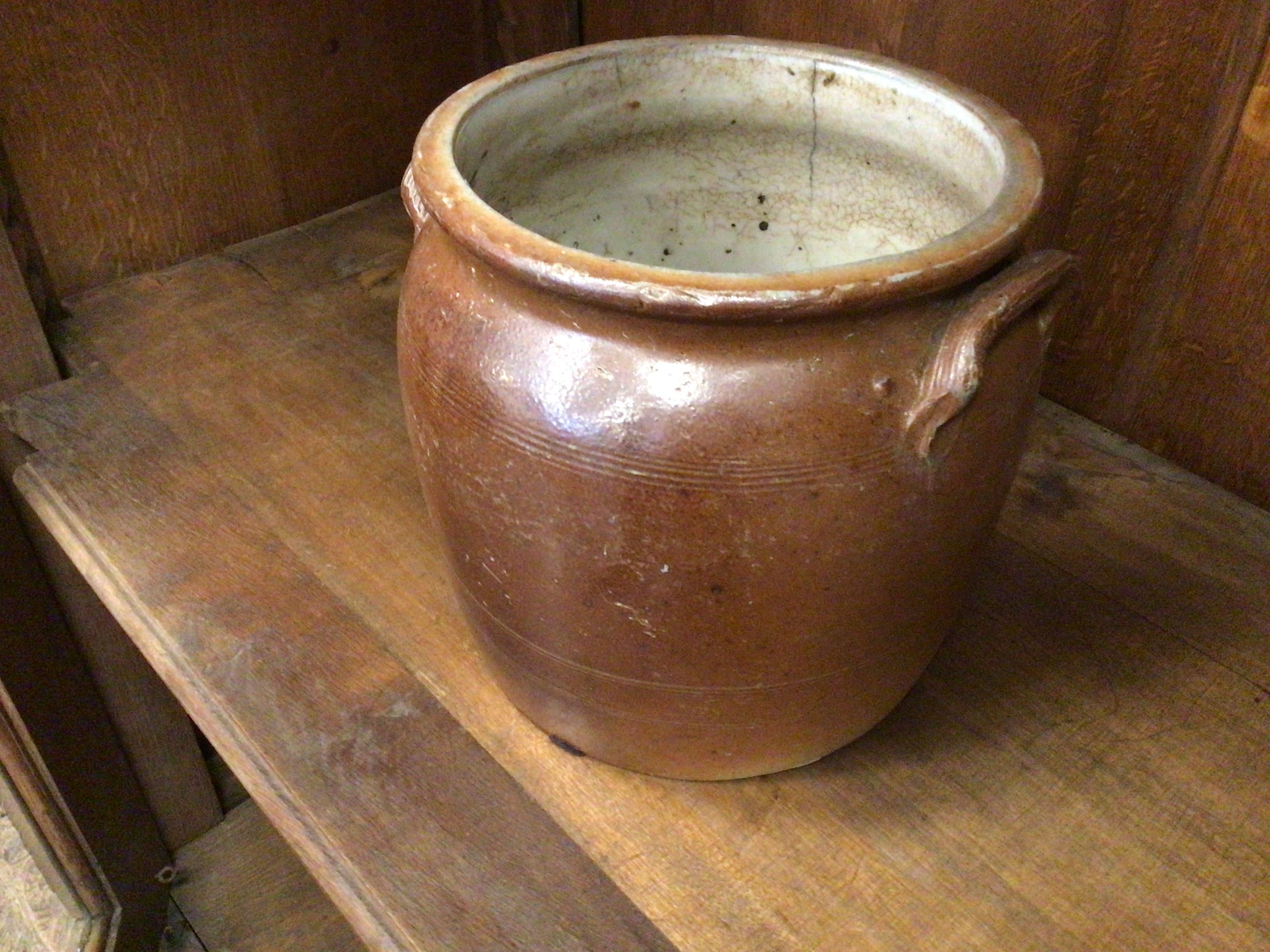 Jar Circa 1950 Dordogne Sandware Pot Small Small