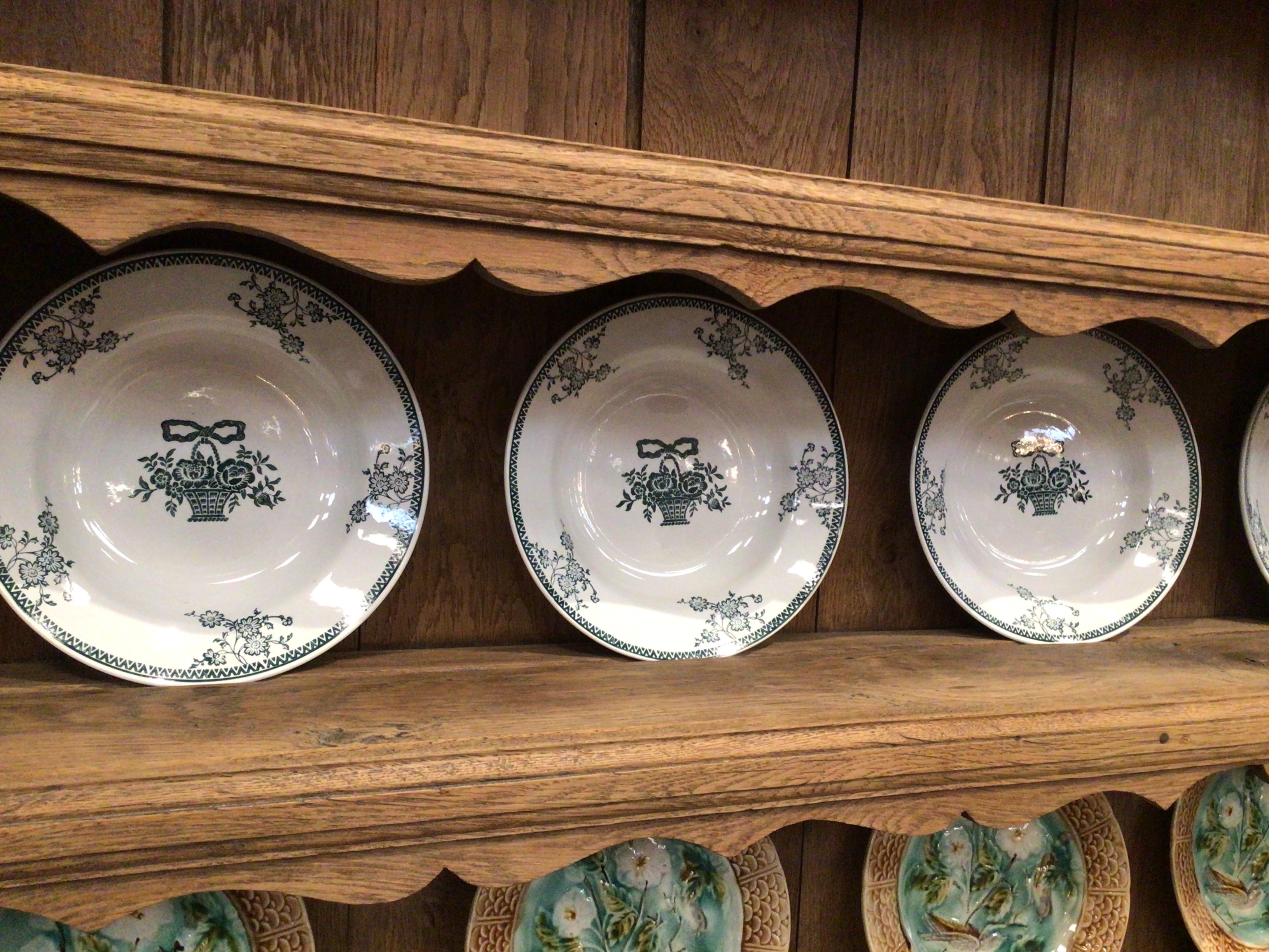 Plates Vintage St Amand Set Of 6
