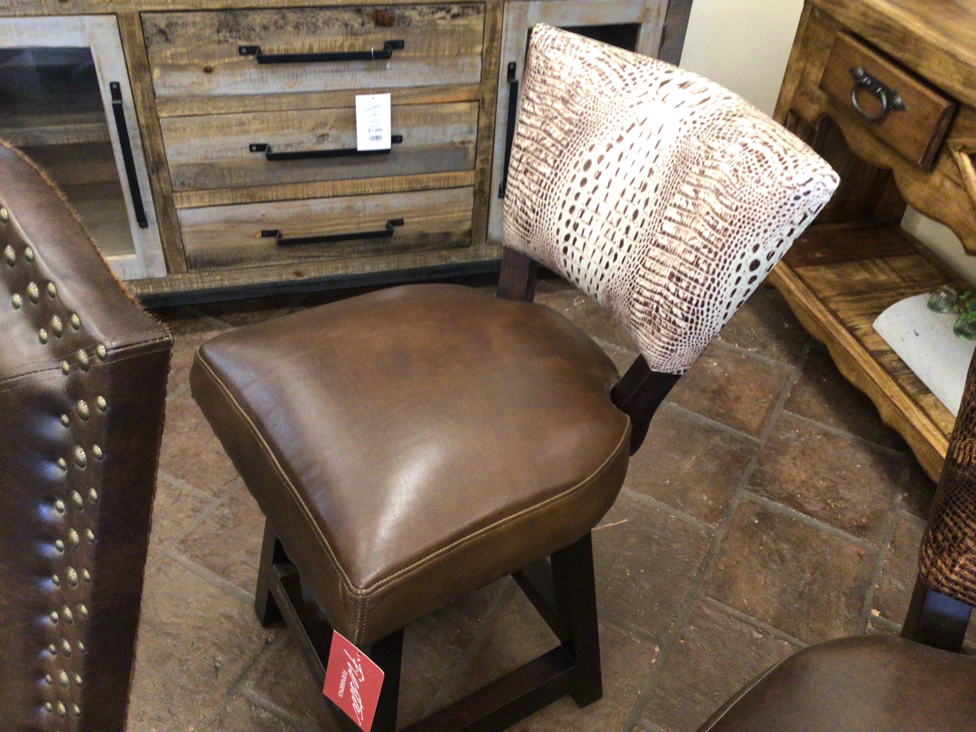 Counter Stool Wilson Light Croc 26"