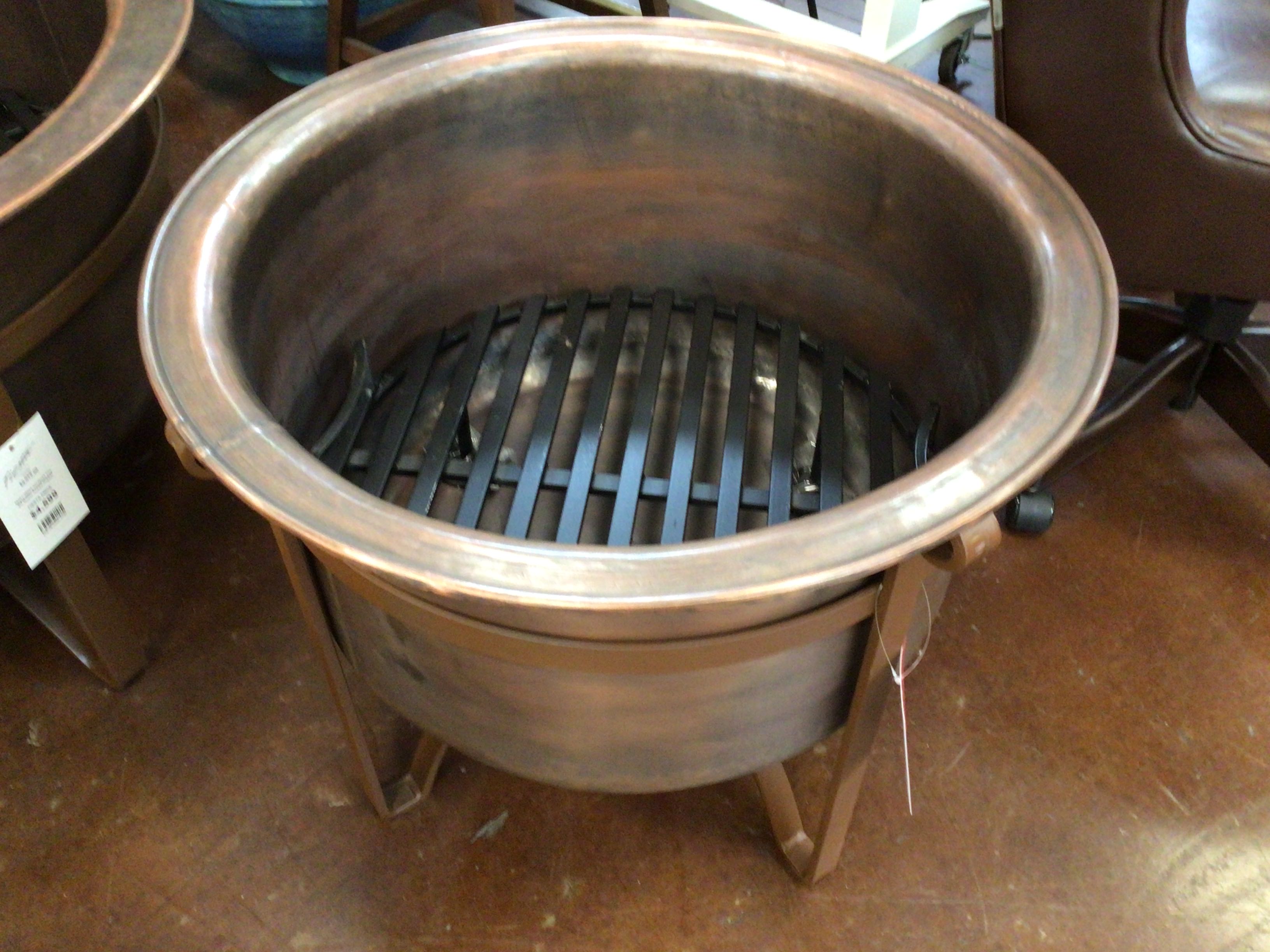 Fire Pit Rustic Acadia Copper