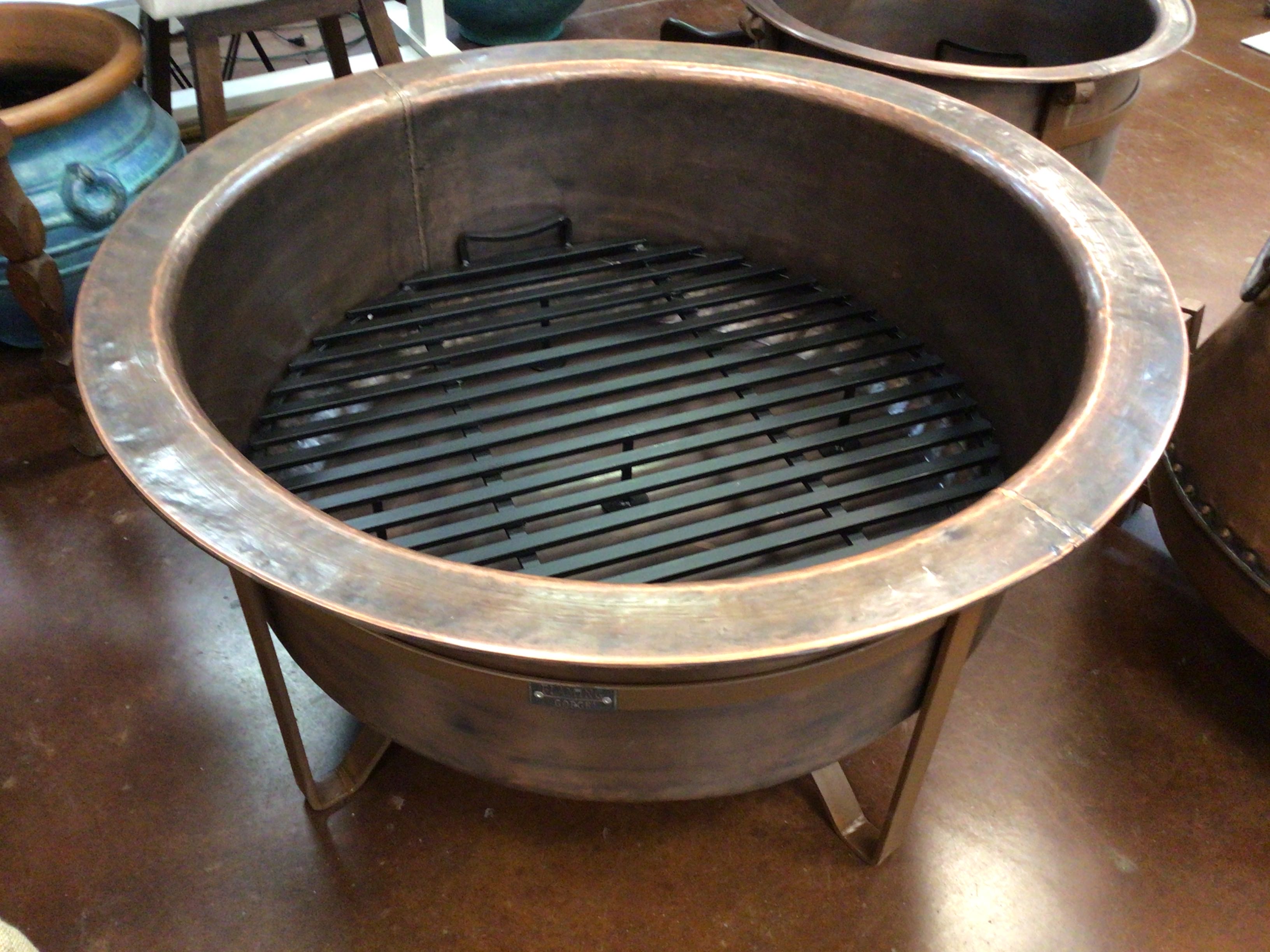 Fire Pit Rustic Acadia Copper 42x36x23