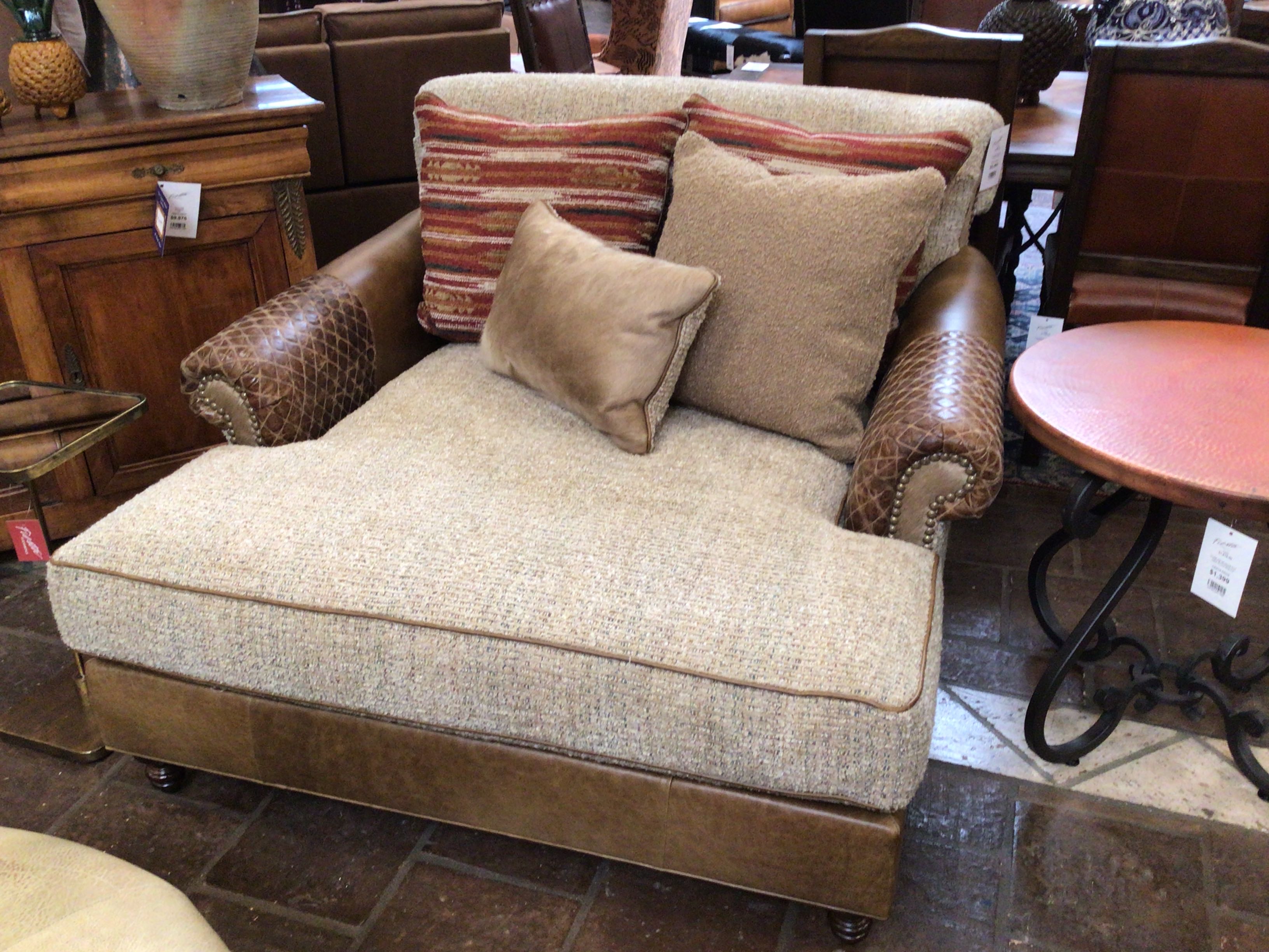 Chaise Lounge Mackenzie 59w X 66"d X38"h"