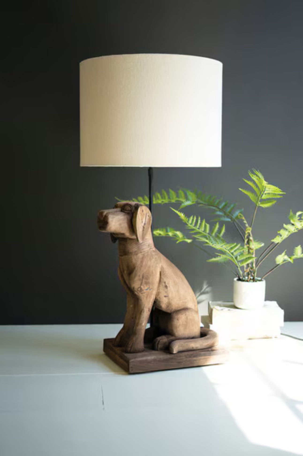 Dog Table Lamp