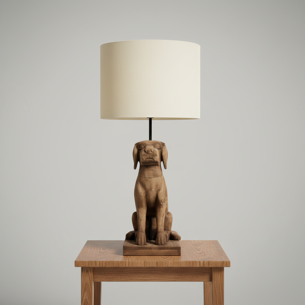Dog Table Lamp