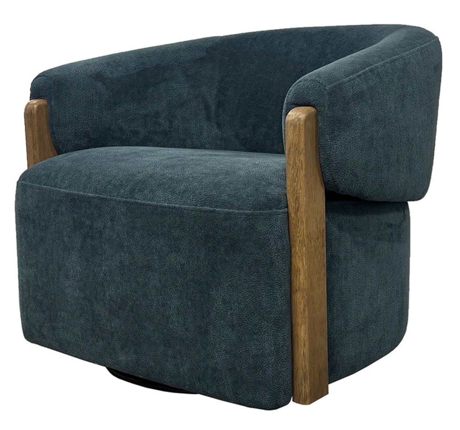Swivel Accent Chair Finley - Island Teal