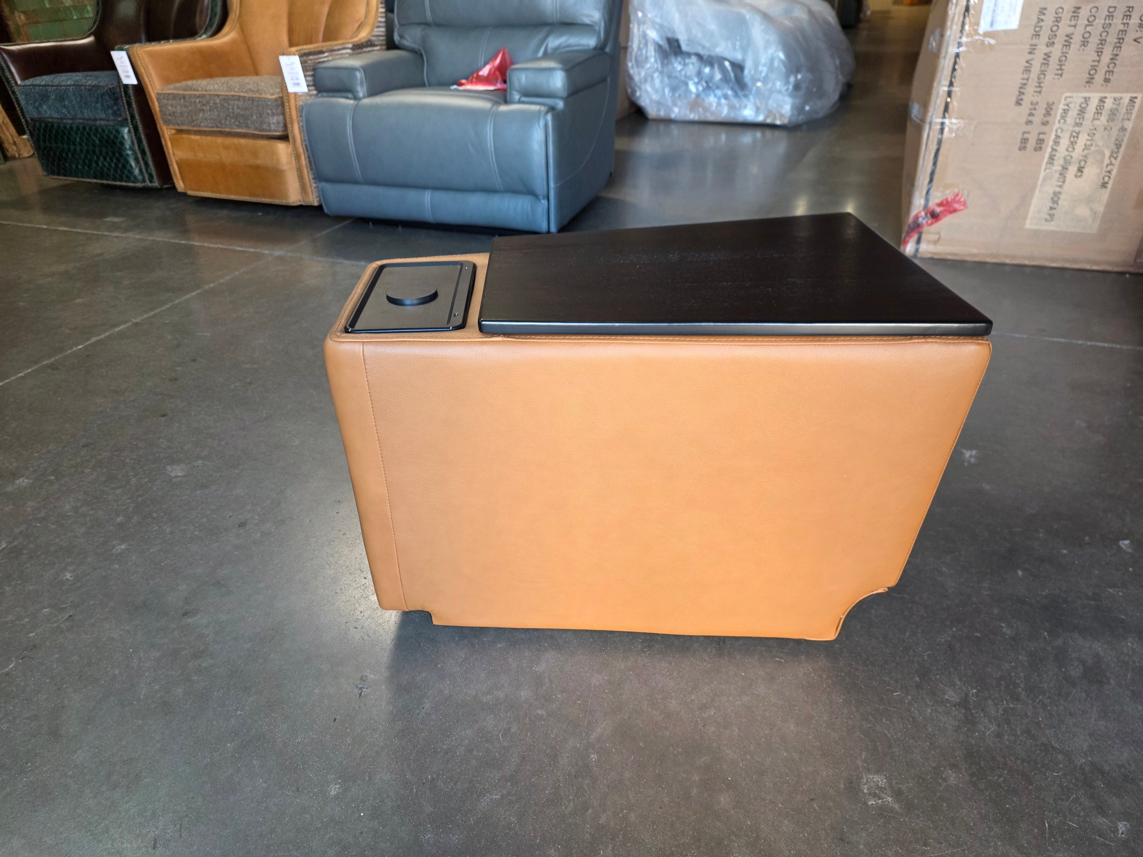 Phoenix Wedge Console with Wireless Charger