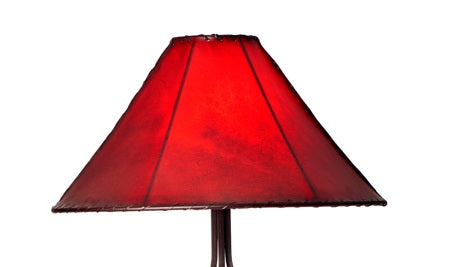 20" Amber Lamp Shade