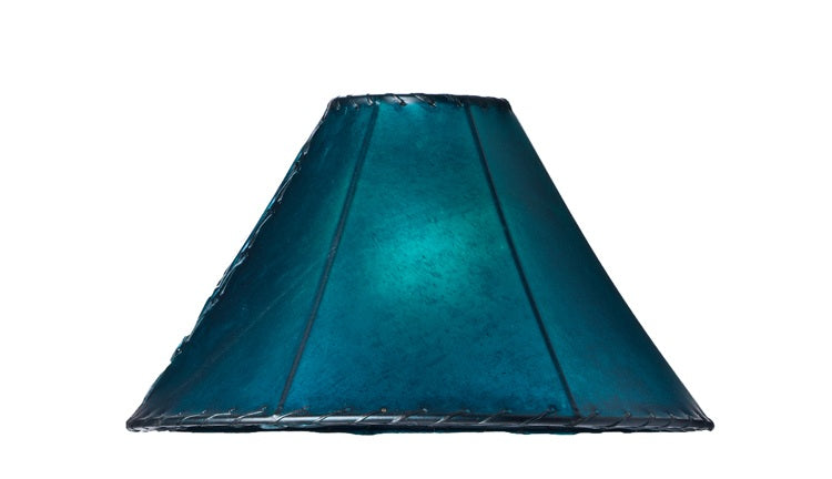 24" Teal Lamp Shade