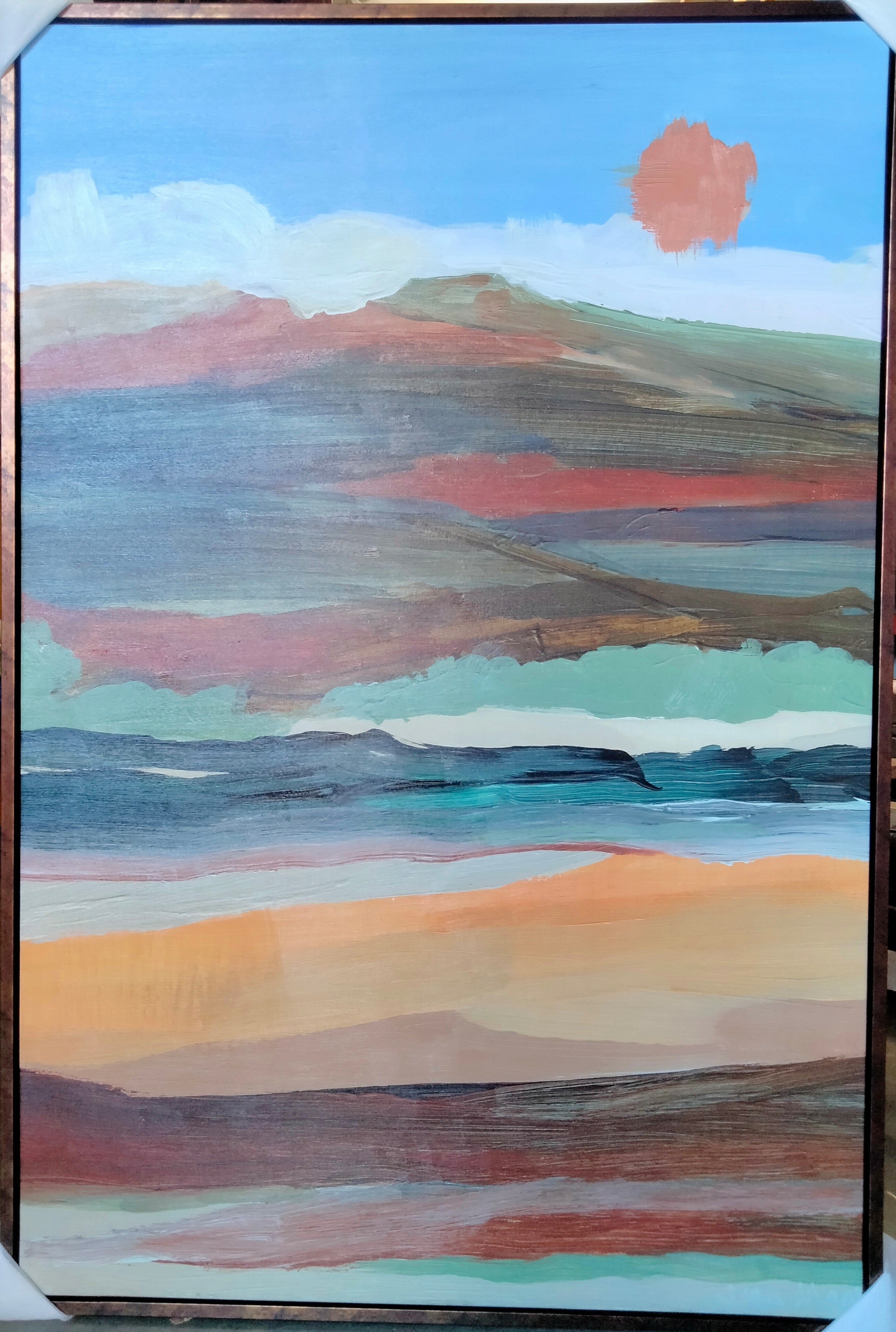 Art Layers To The Sky 48x72
