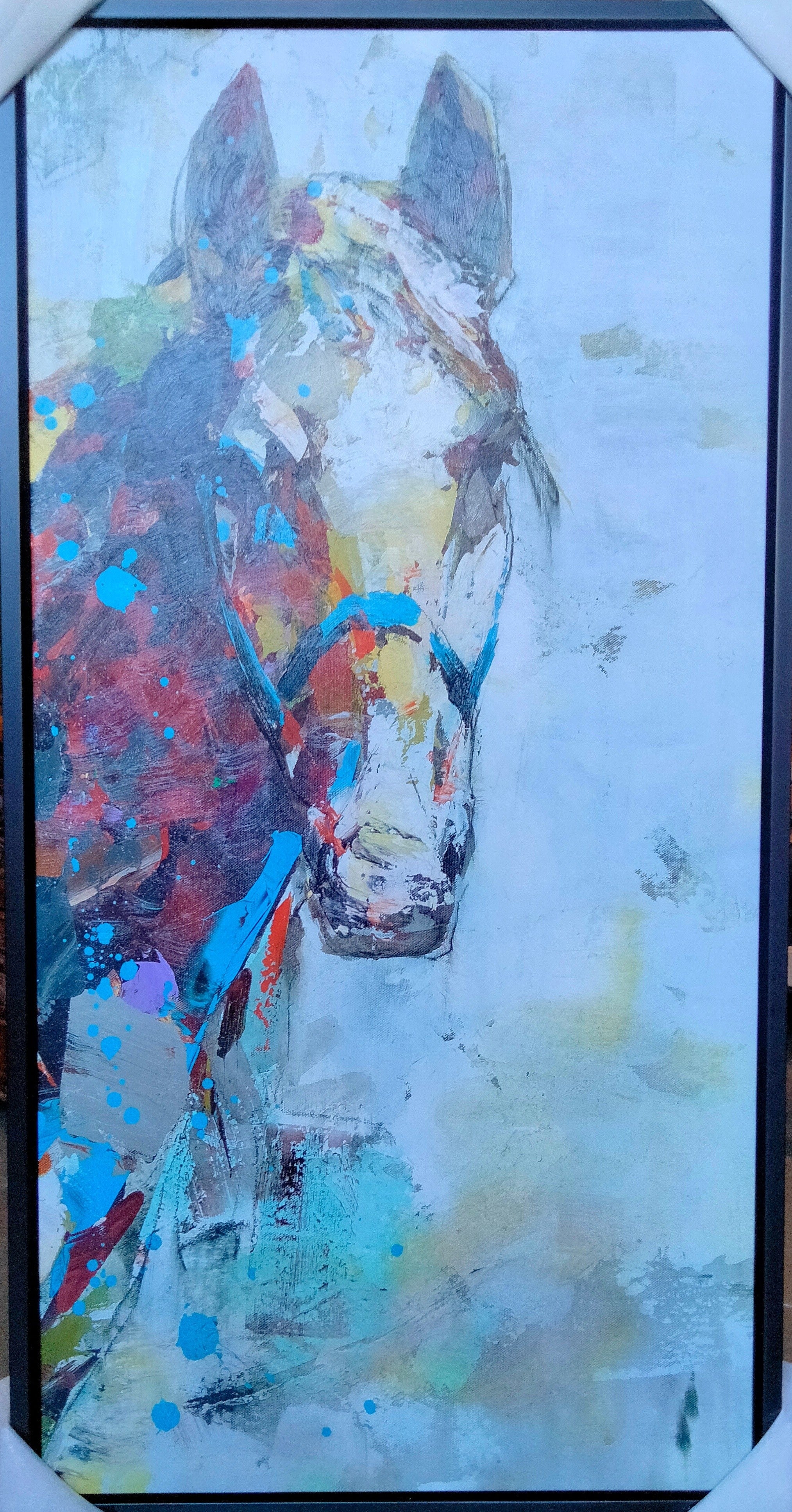 Art Part Of The Same Horse Right 27x54
