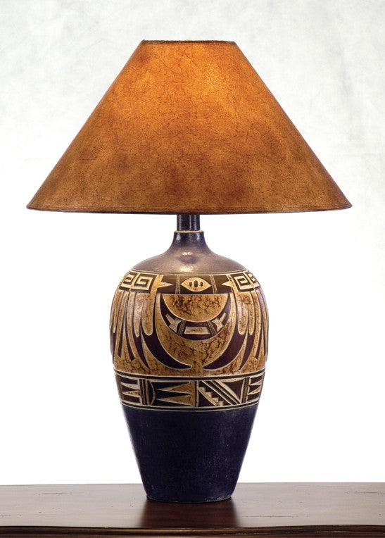 Table Lamp Indian Navy
