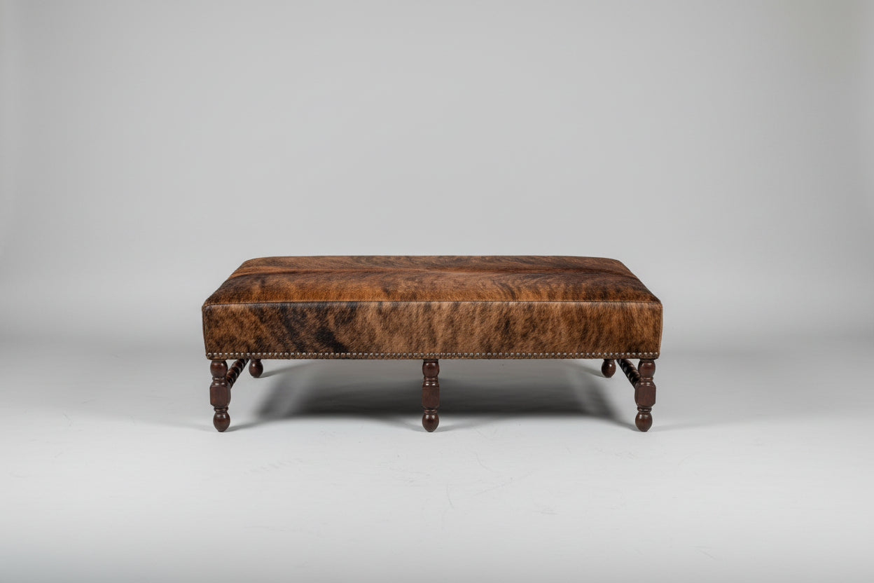 Ottoman Crowleigh Hair On Hide
