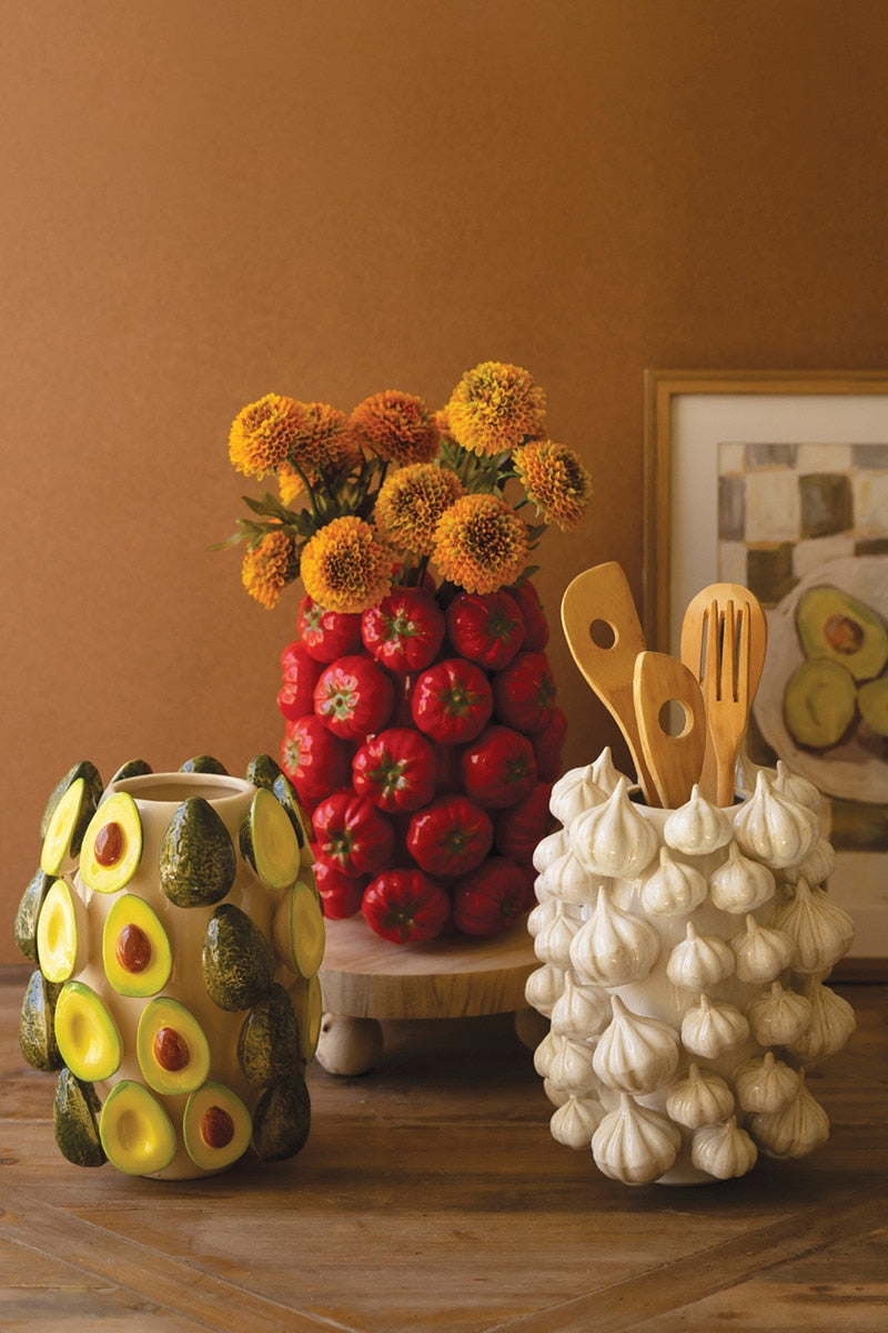 Ceramic Vase Tomatoes