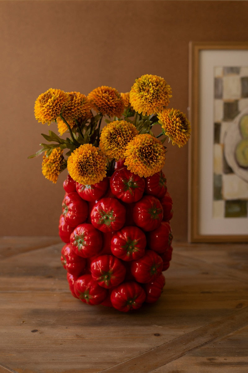 Ceramic Vase Tomatoes