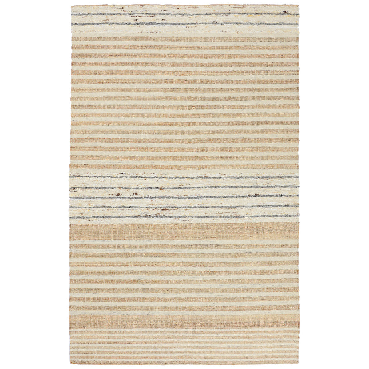 Pego Stripe Natural Multi 5x8 Rug