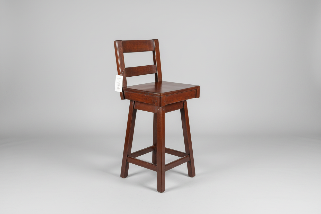 Barstool Swivel Mesquite 18x17x30