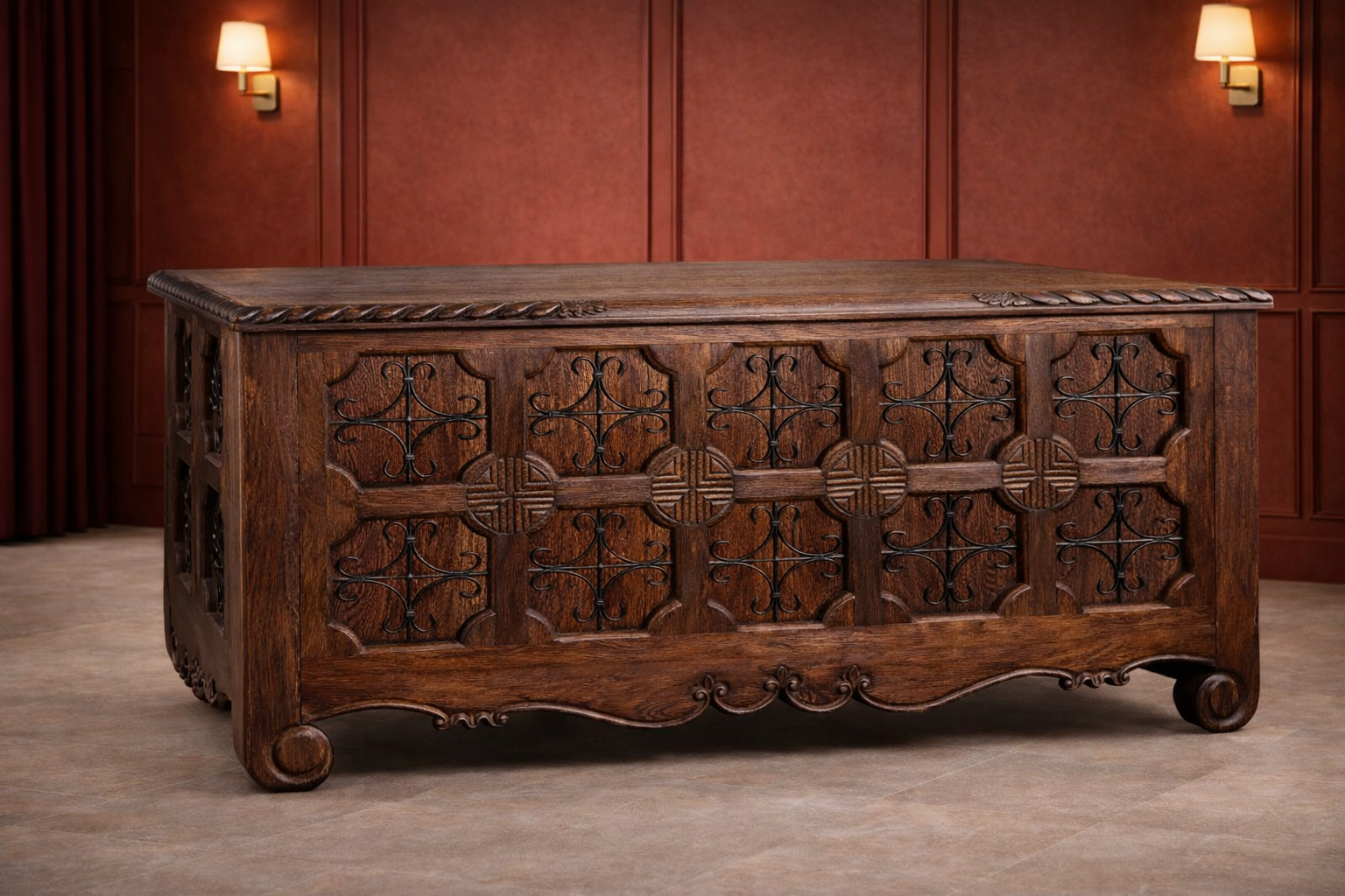 A Jason Scott Ironstar desk at Fiesta Furnishings. 