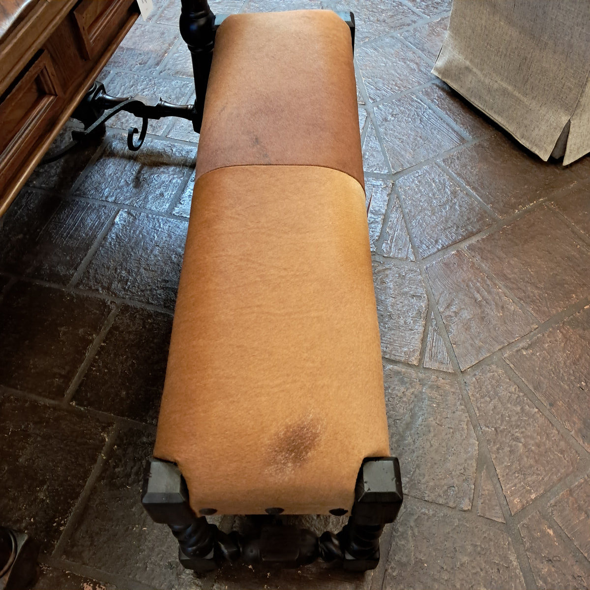 Rafaela Cowhide Bench