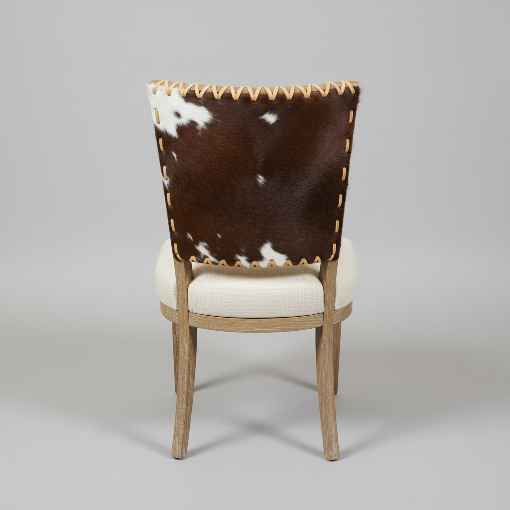 Chair Lina Leather & Linen