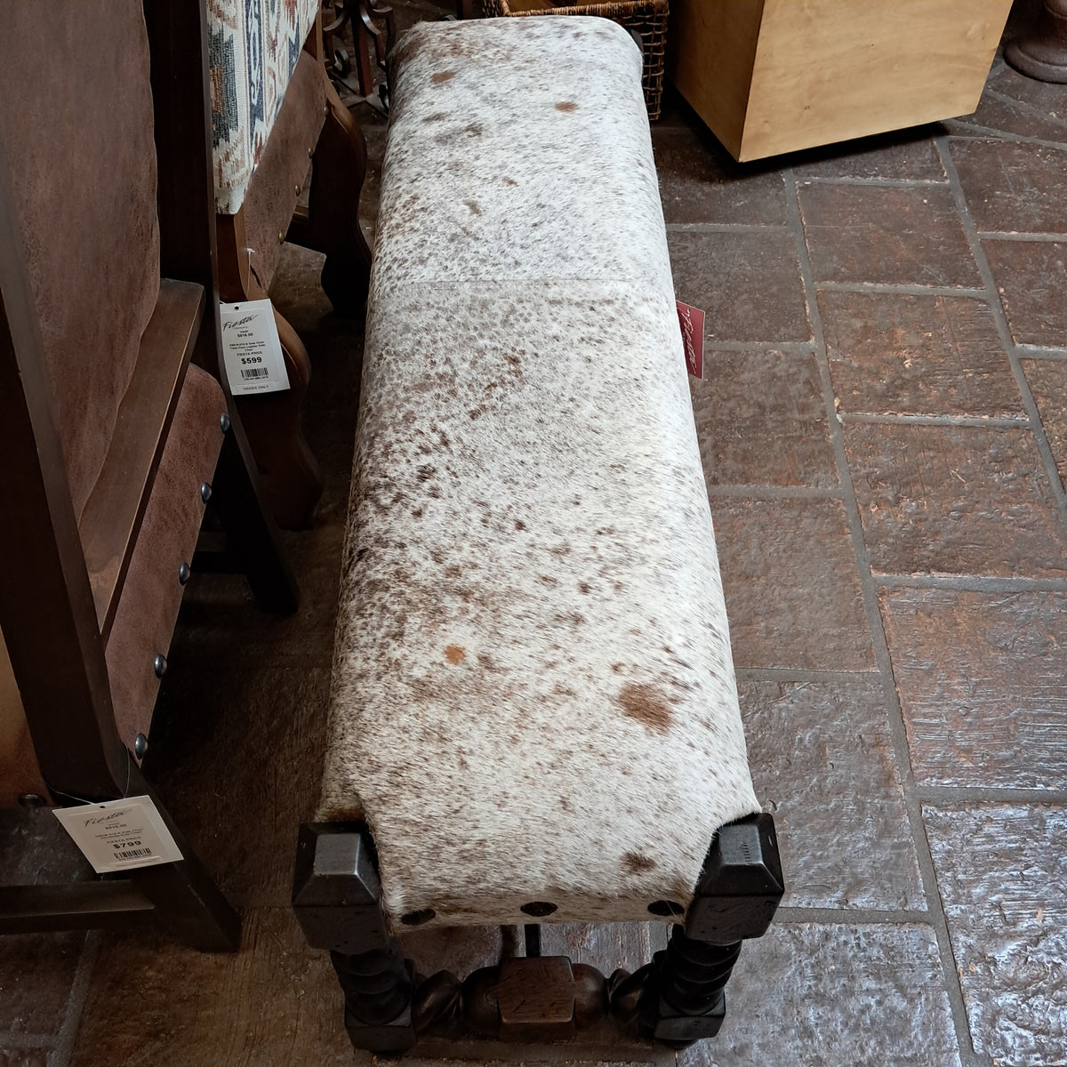 Rafaela Cowhide Bench