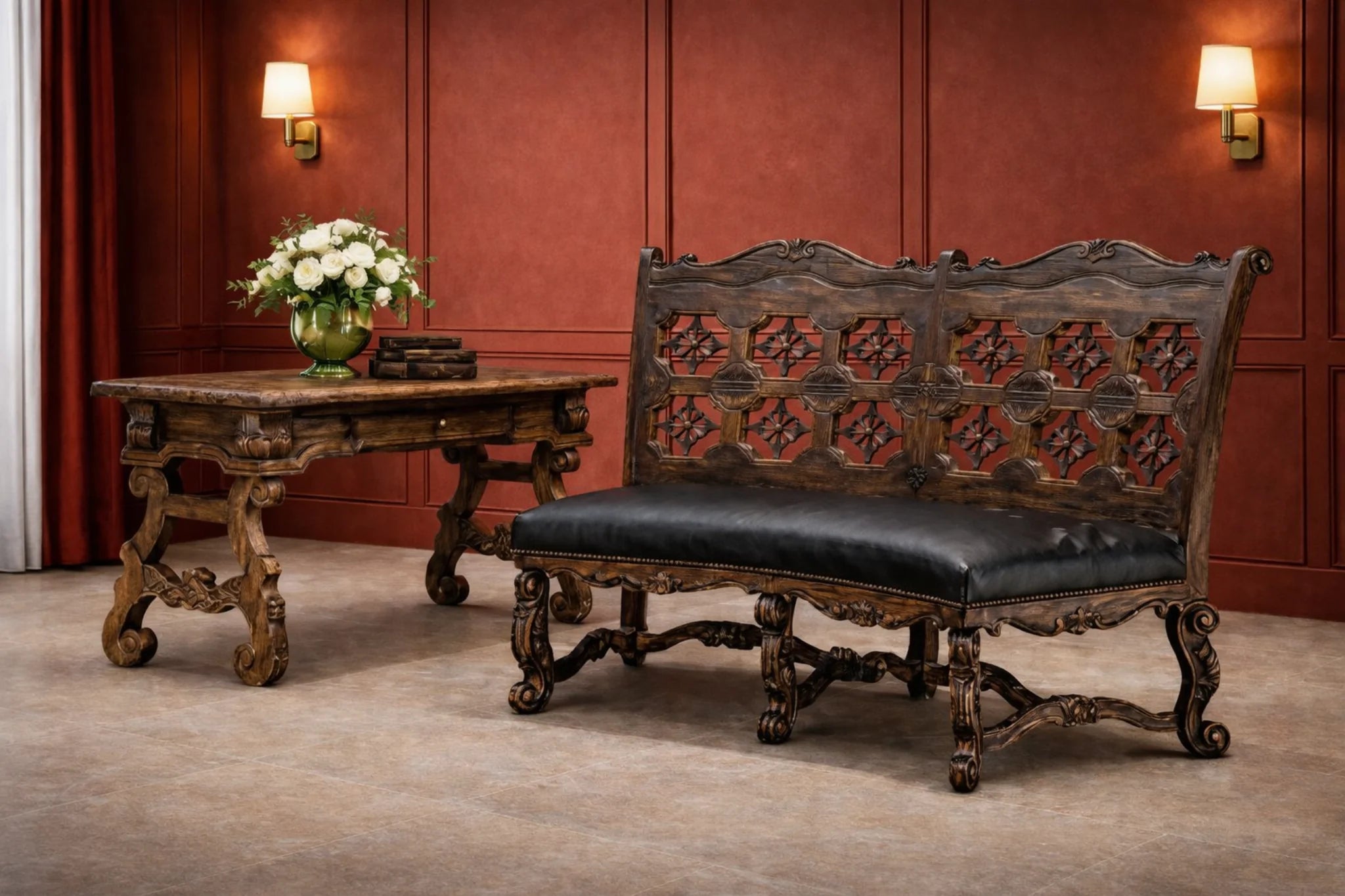 Jason Scott furniture arranged at Fiesta Furnishings in Scottsdale, AZ. 